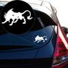 Yoonek Graphics FF7 Nanaki Decal Sticker for Car Window, Laptop and More. # 824 (6" x 10.8", White) view 1