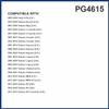 PG Standard Oil Filter PG4615 | Fits 2023-04 Subaru Forester, Outback, 2023-16 Crosstrek, Impreza, 2023-19 Ascent, 2015-13 XV Crosstrek, 2021-13 WRX STI, 2006-04 Baja, 2016-12 WRX, 2006-05 Saab 9-2X view 2