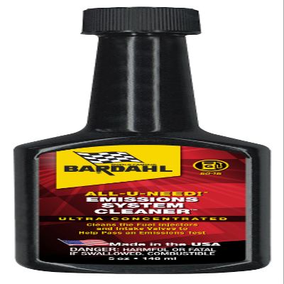Bardahl Fuel Injector Cleaner - Clean, Lower Exhaust Emissions, and Improve Fuel Economy - Complete Care for Fuel Injectors - Remove Deposits and Restore Engine Performance (5 fl oz)