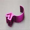 Aluminum 5Fins Motor Heat Sink - 1Pc Purple view 1