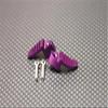 Heat Sink for End Bell with Screws - 1Pr Set Purple view 1