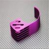 Aluminum 6Fins Motor Heat Sink - 1Pc Purple view 1