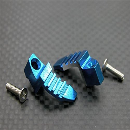 Motor Heat Sink Use For End Bell With Screws (Shape-A) - 1Pr Set Blue