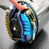 Motor Heat Sink Use For End Bell With Screws (Shape-A) - 1Pr Set Blue view 3