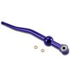 Auto Dynasty Compatible with Civic/Del Sol/CRX/Integra Double Bend Short Throw Shifter+5-Speed Gear Knob (Blue) view 2