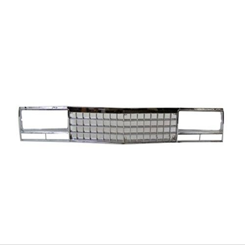 Bundle For 82-83 Malibu 82-87 El Camino Grille Headlight Door Chrome 3Pc GM1200167 GM2512137 GM2513137