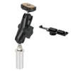 REC-MOUNTS B48BBK-CON-M2325 Motorcycle Stem Hole Mount Set, S 0.9-1.0 inches (23-25 mm), Stem Hole Mount Set for Contour Action Cameras view 1
