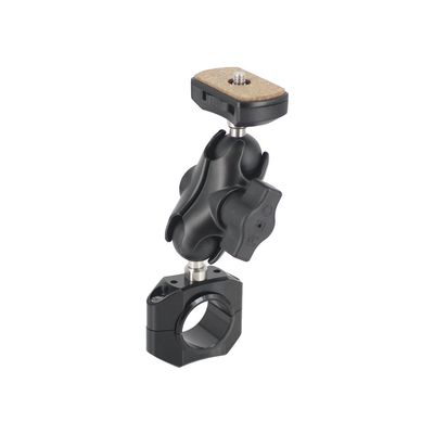 REC-MOUNTS JV-21BBK-S318 Motorcycle Handlebar Mount Set, Type B Bar Mount Set for JVC Addiction Sports Cam