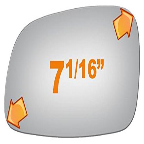 Burco 2586 Driver Side Power Replacement Mirror Glass for 1992-1996 MITSUBISHI DIAMANTE