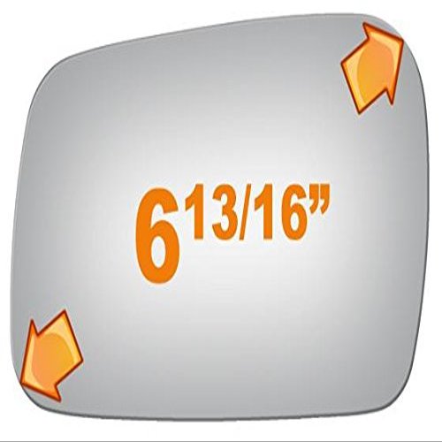 Burco 2577 Driver Side Replacement Mirror Glass for 1988-1991 ACURA LEGEND, 1988-1991 HONDA PRELUDE