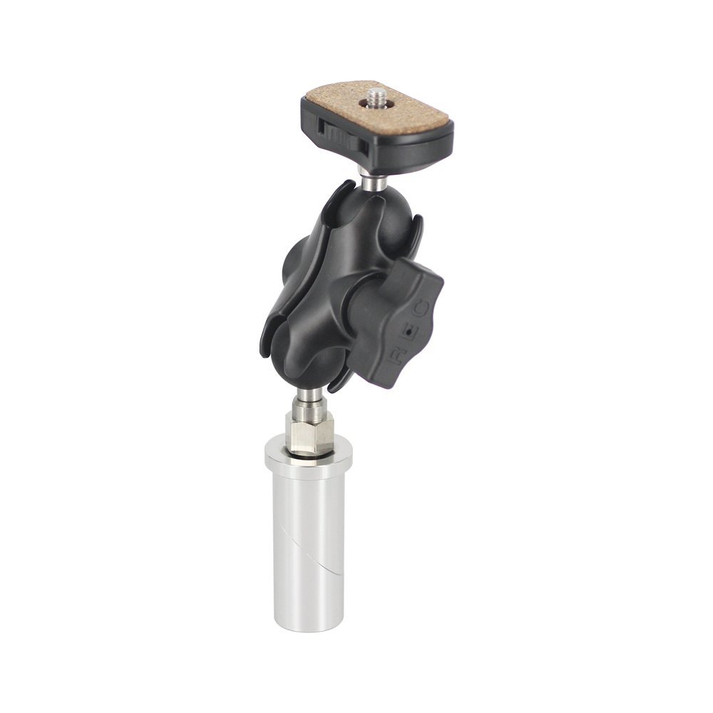 REC-MOUNTS MD-48BBK-S2325 Motorcycle Stem Hole Mount Set, S 0.9-1.0 inches (23-25 mm), Stem Hole Mount Set for Midland Wearable Cameras