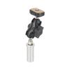 REC-MOUNTS MD-48BBK-S2325 Motorcycle Stem Hole Mount Set, S 0.9-1.0 inches (23-25 mm), Stem Hole Mount Set for Midland Wearable Cameras view 1