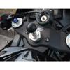 REC-MOUNTS MD-48BBK-S2325 Motorcycle Stem Hole Mount Set, S 0.9-1.0 inches (23-25 mm), Stem Hole Mount Set for Midland Wearable Cameras view 2