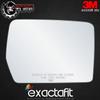 Passenger Side Mirror Glass Replacement For 2004 2005 2006 2007 2008 2009 2010 Ford F-150 F150 Pickup Truck Right Door Mirrors with Adhesives exactafit 8615R view 3
