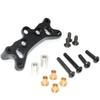 TT02B Upgrade Parts Aluminum Front Damper Plate - 1Pc Black view 1
