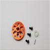Axial SCX10 Upgrade Parts Aluminum Spur Gear Adapter - 1Pc Set Orange view 1