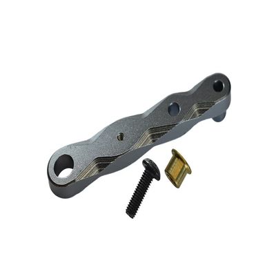 GPM for Tamiya 1/14 Truck Upgrade Parts Aluminum Breaker - 1Pc Gray Silver