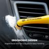 SONICSCRUBBER Vehicle Detailing Set - High Power Car Cleaning Brush - Includes 4 Brush Heads - Suitable for Interior & Exterior - Ideal for Cars, Bikes and Motorhomes - AA Batteries Included view 4