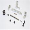 GPM For HPI Savage XS Flux Upgrade Parts Aluminum Steering Assembly With Bearing - 1 Set Silver view 1