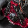 GPM For HPI Savage XS Flux Upgrade Parts Aluminum Front Bulkhead Plate - 2Pcs Black view 2