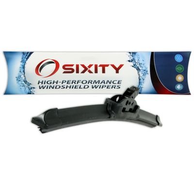 Sixity Auto 13" XTS Frameless Windshield Wiper Blades Front Rear
