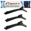 Sixity Auto XTS Frameless Front Rear Windshield Wiper Blades for Subaru view 1