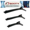 Sixity Auto XTS Frameless Front Rear Windshield Wiper Blades compatible with Chevy Equinox view 1