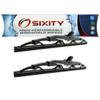 Sixity Auto S1 Front Windshield Wiper Blades compatible with Dodge Ram 1500 2500 3500 Challenger Charger view 1