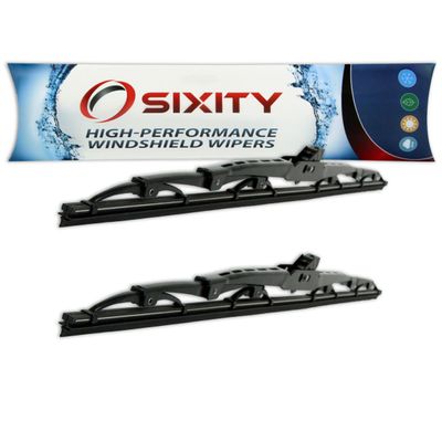 Sixity Auto S1 Front Windshield Wiper Blades compatible with Nissan 300ZX
