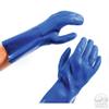 Camco Durable All Purpose RV and Camper Reusable Sanitation Gloves - Will Grip in Wet or Dry Conditions | Blue PVC Gloves - 1 Pair (40287) view 4