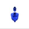 GPM For Traxxas Slash 4X4 Upgrade Parts Aluminum Slipper Shaft Bearing Adaptor - 2 Pcs Blue view 1