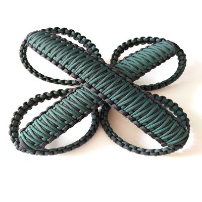 Happy Jeepinit Paracord Roll Bar Grab Handles for Wranglers - Dark Green
