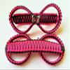 Happy Jeepinit Paracord Roll Bar Grab Handles for Wranglers - Neon Pink view 3
