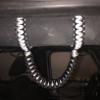 Happy Jeepinit Paracord Roll Bar Grab Handles for Wranglers - Silver view 1