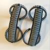 Happy Jeepinit Paracord Roll Bar Grab Handles for Wranglers - Silver view 2