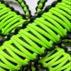 Happy Jeepinit Paracord Roll Bar Grab Handles for Wranglers - Gecko Green view 4