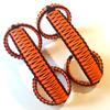 Happy Jeepinit Paracord Roll Bar Grab Handles for Wranglers - Orange view 1