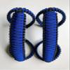 Happy Jeepinit Paracord Roll Bar Grab Handles for Wranglers - Ocean Blue view 1