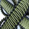 Happy Jeepinit Paracord Roll Bar Grab Handles for Wranglers - Commando Green view 4