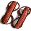 Happy Jeepinit Paracord Roll Bar Grab Handles for Wranglers - Burnt Orange view 3