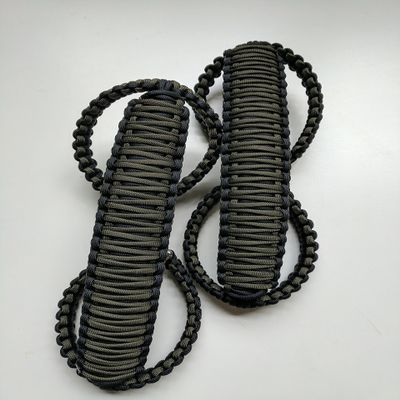 Happy Jeepinit Paracord Roll Bar Grab Handles for Wranglers - Olive drab