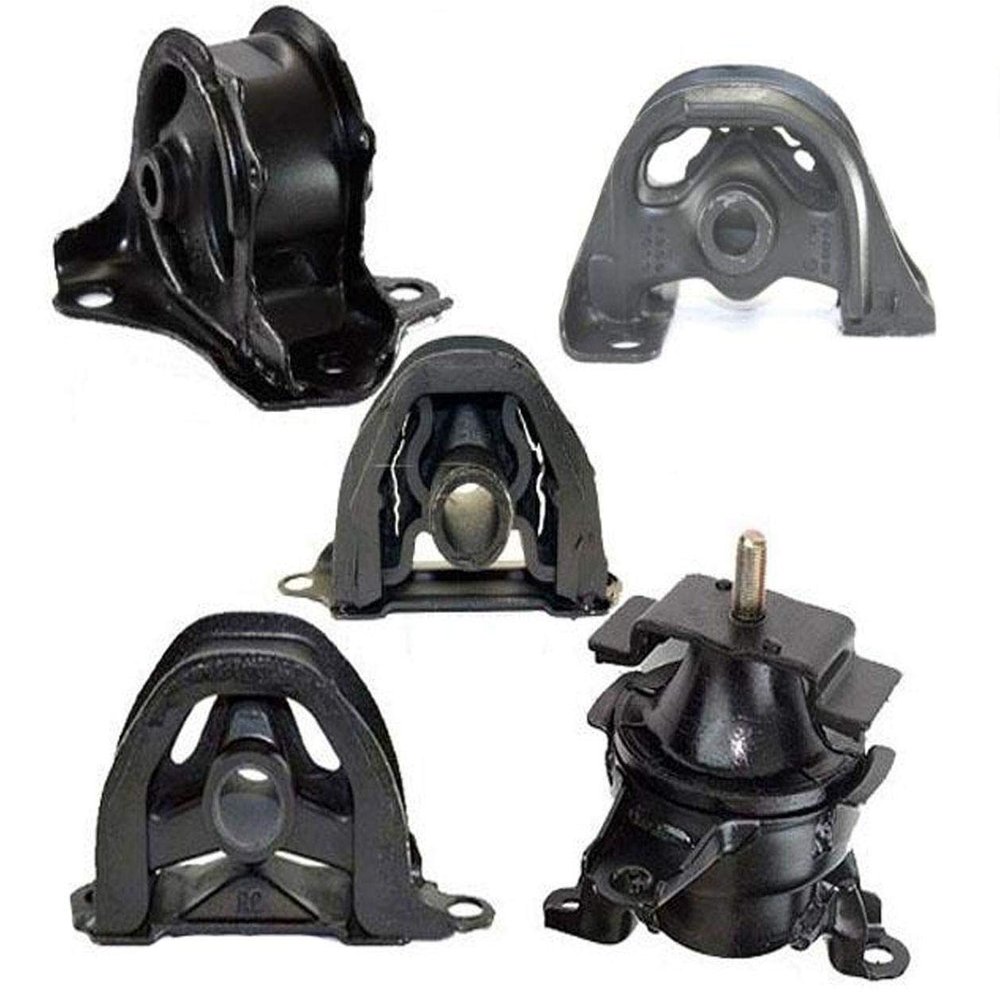 Fits for 97-01 Honda CRV Engine and Manual Transmission Differential Motor Mount 5Pc KitSTOP LOOK CHECK WITH STANDARD-MANUAL TRANSMISSION ONLY!!!