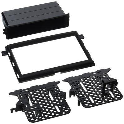 BEST KITS BKFMK540 Ford/Lincoln/Mercury/Mazda 2004-2014 Double-Din/Single-Iso with Pocket Combo Kit