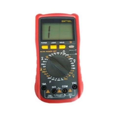 Senit Deluxe Digital Voltmeter Ohmmeter Ammeter Multimeter OHM DC AC Voltage SNT18L