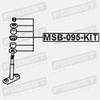 Bushing For Front Sway Bar Kit Febest MSB-095-KIT Oem MR296507 view 2