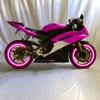 NEW customTAYLOR33 Special Edition Hot Pink High Intensity Grade Reflective Copyrighted Safety Rim Tapes, 12" (Rim Size) view 4