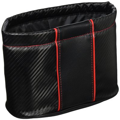 Carmate Slim dust mini carbon style red with the trash to prevent tipping weight DZ329
