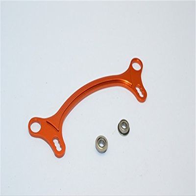 Axial EXO Upgrade Parts Aluminum Steering Rack - 1Pc Orange