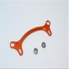 Axial EXO Upgrade Parts Aluminum Steering Rack - 1Pc Orange view 1