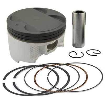 AHL Piston & Piston Rings Pin Clips Kit for Suzuki AN400 Skywave 400 Burgman 400 (STD 83mm)